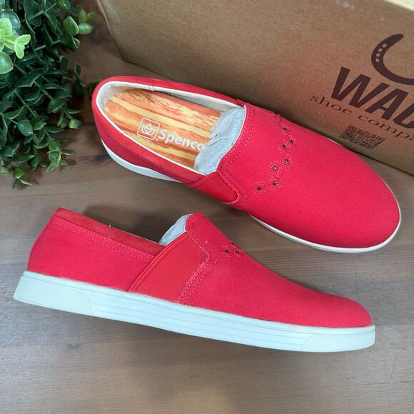 Spenco Women's Waterfront Canvas Slip On Sneaker Size 5.5 - Picture 1 of 8